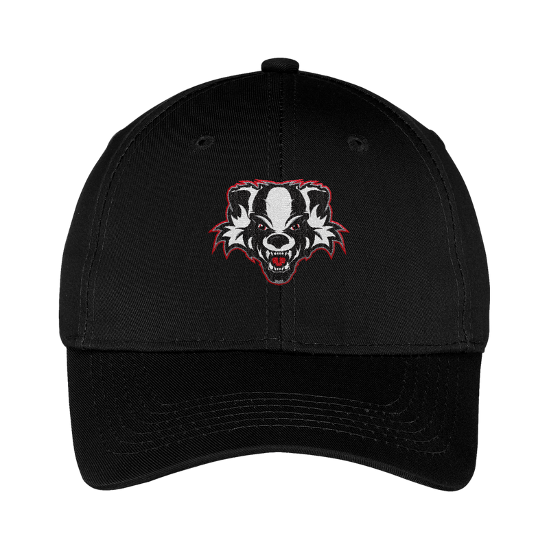 Scary Badgers Youth Six-Panel Twill Cap